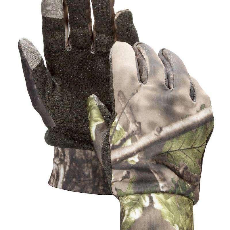 Camouflage Hunting Gloves - Touch Screen Compatible Green - North Mountain Gear