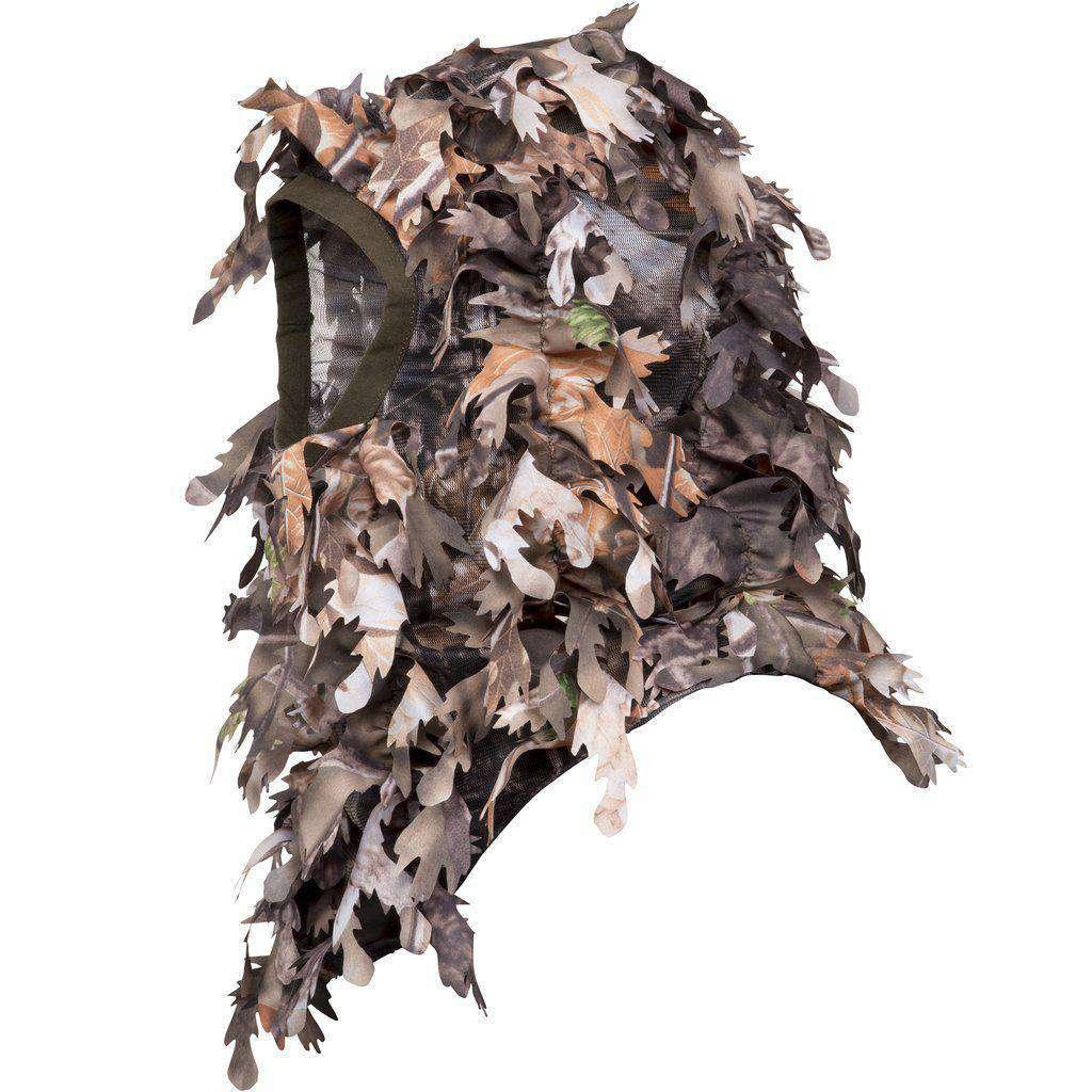 North Mountain Gear Woodland HD Full Cover Camouflage Hunting Face Mask Brown - North Mountain Gear